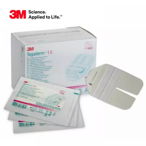 3M Tegaderm IV Transparent Film Dressing with Border 1633 MediCare