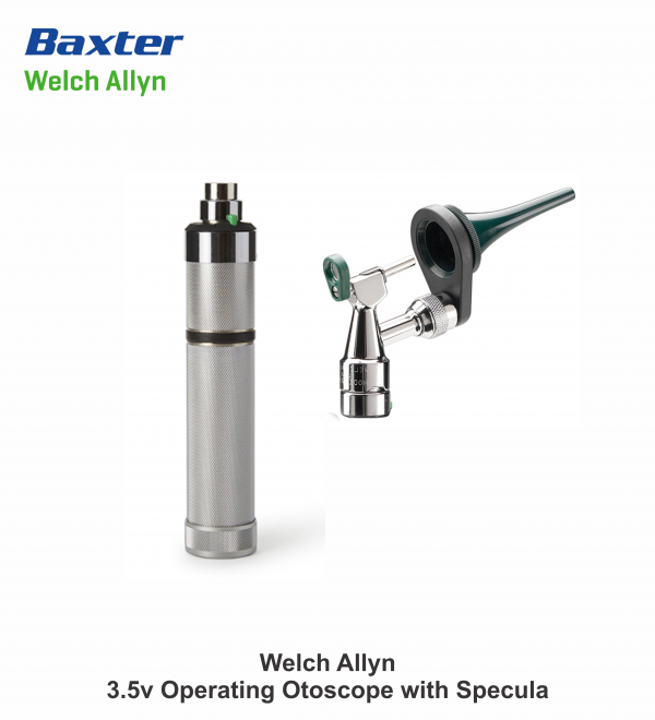 Welch Allyn 3.5v Operating Otoscope with Specula MediCare Estore