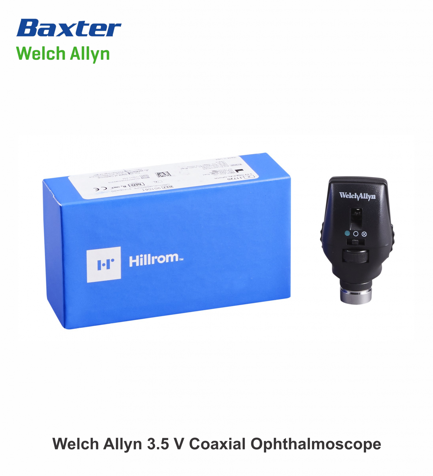 Welch Allyn 11720 3.5 V Coaxial Ophthalmoscope MediCare Estore