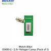 Welch Allyn 03400-U 2.5v Halogen Lamp (1 pc)