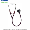 Welch Allyn 5079-322 Harvey DLX Stethoscopes,  Triple Head, 28" Burgundy + Welch Allyn Pocket LED Diagnostic Set  – Black (92871-BLACK) - Image 2