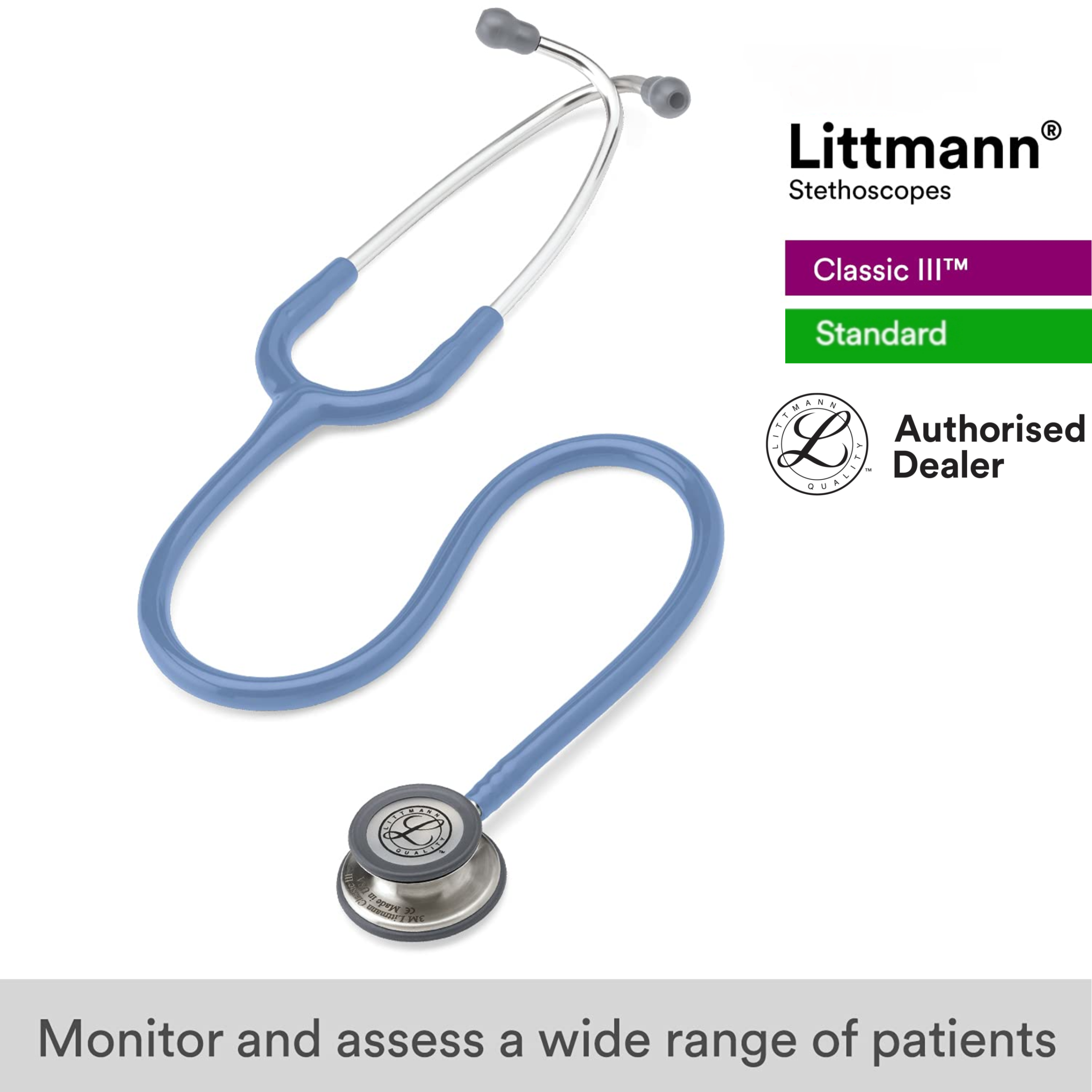 Littmann Classic III Stethoscope 27in 5630 Ceil Blue
