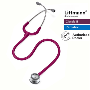 Littmann Pediatric Stethoscope - Raspberry Tube (28") 2122