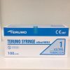 TERUMO Syringe without Needle 1cc/ml TUBERCULIN 100 Units (1 Box)