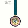 3M Littmann Classic II Pediatric Stethoscope 28in 2153 Caribbean Blue Rainbow Finish Chestpiece