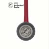 3M Littmann Master Cardiology Stethoscope 27in 2163 Burgundy - Image 3