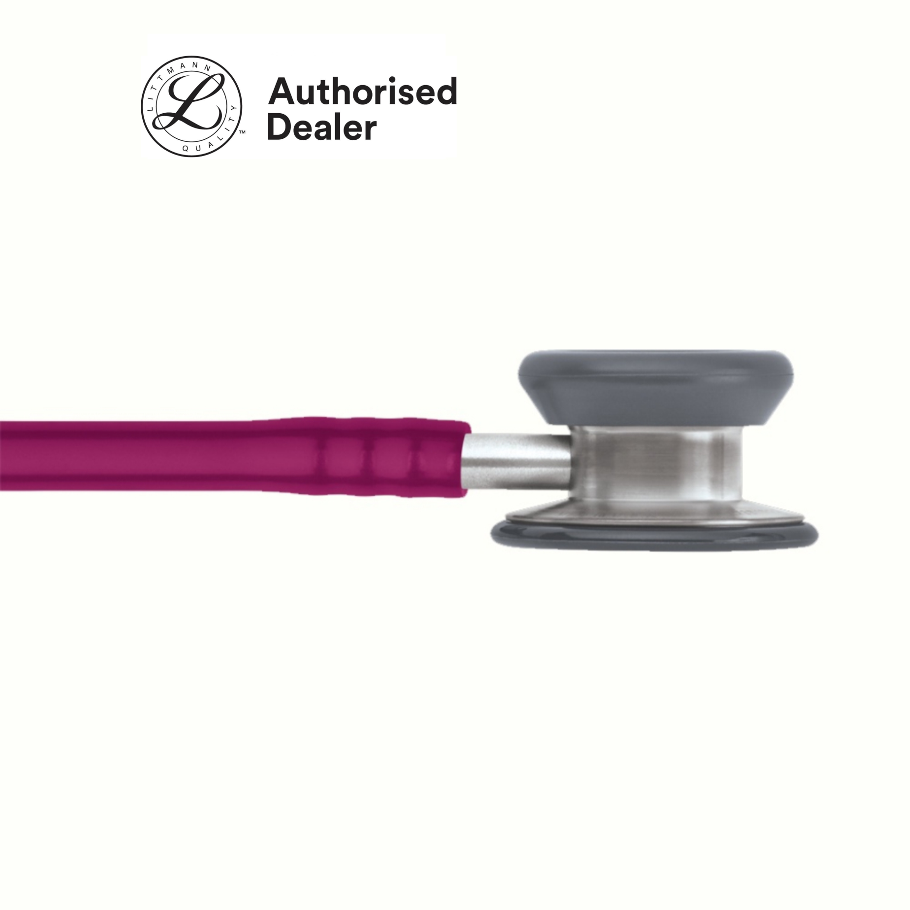 Littmann Pediatric Stethoscope - Raspberry Tube (28") 2122 - Image 4
