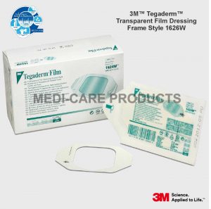 3M Tegaderm Film Dressing 4.75" X 4" - Transparent Waterproof Bandages For IV Sites & Wound Care (50 Count)
