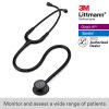 3M Littmann Classic III Stethoscope 27in 5803 Black Black Finish Chestpiece