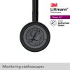 3M Littmann Classic III Stethoscope 27in 5803 Black Black Finish Chestpiece - Image 3
