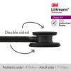 3M Littmann Classic III Stethoscope 27in 5803 Black Black Finish Chestpiece - Image 4