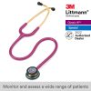 3M Littmann Classic III Stethoscope 27in 5806 Raspberry Rainbow Finish Chestpiece