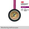 3M Littmann Classic III Stethoscope 27in 5806 Raspberry Rainbow Finish Chestpiece - Image 3
