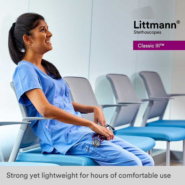 Littmann Classic III Stethoscope 27in 5630 Ceil Blue - Image 7