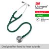3M Littmann Cardiology IV Stethoscope 27in 6155 Hunter Green