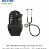 Welch Allyn 5079-135 Stethoscope, Adult, 28", Black + Welch Allyn Pocket LED Diagnostic Set  – Black (92871-BLACK)