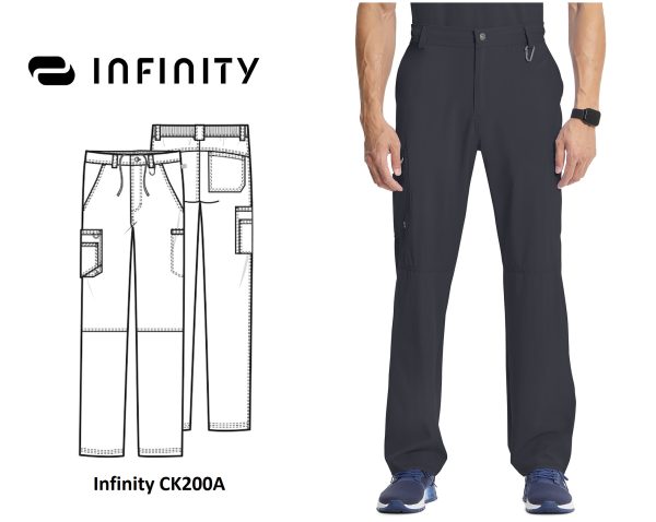 Pre-Order! Cherokee Infinity Fly Front Pants CK200A (Men)