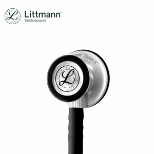 Littmann Classic III Stethoscope, 5620C, Stainless-finish Chestpiece, Satin-finish Black Tube