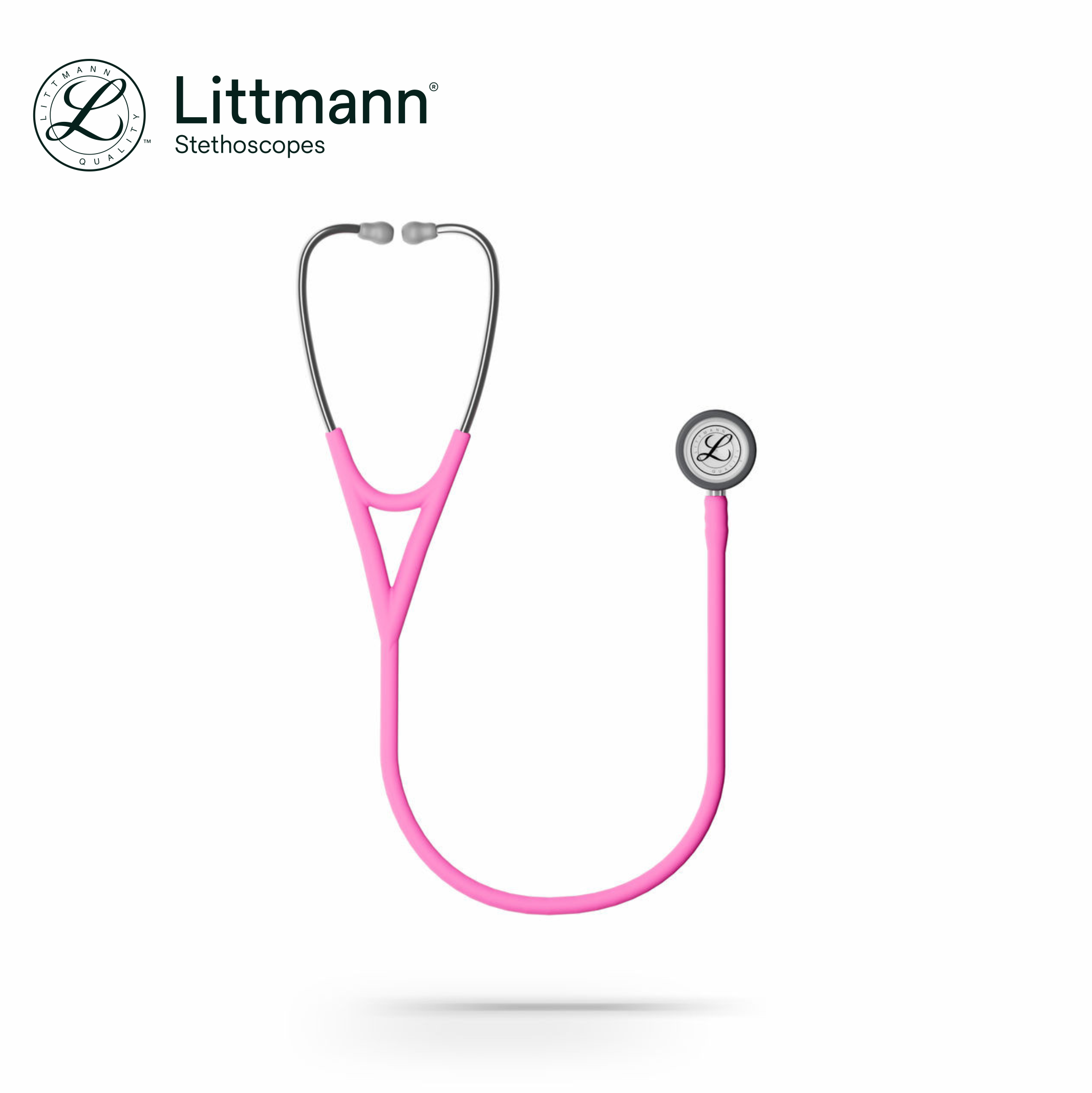 Littmann Cardiology IV Stethoscope, 6159C, Stainless-finish Chestpiece, Satin-finish Rose Pink Tube - Image 5