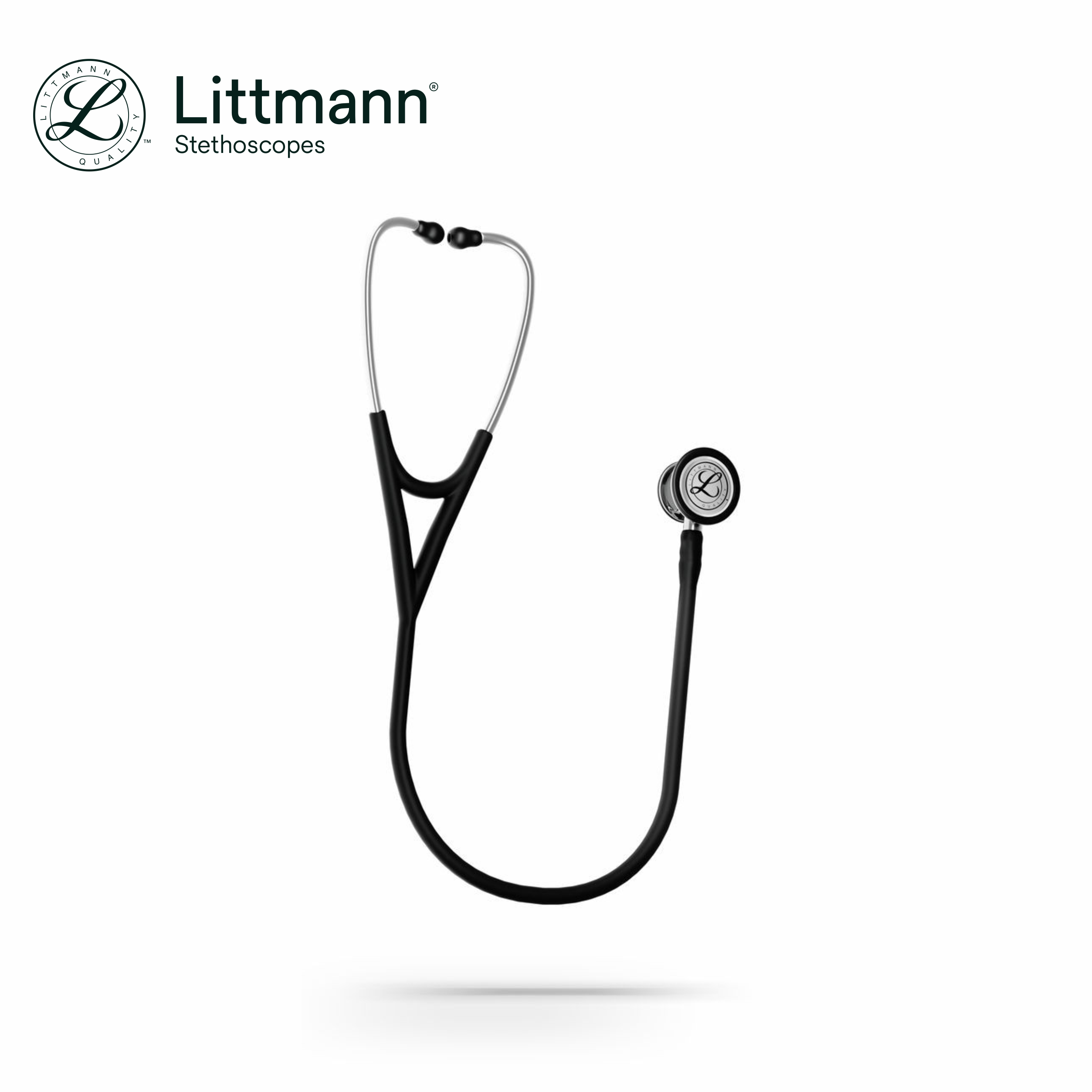 Littmann Cardiology IV Stethoscope, 6177C, Mirror Chestpiece, Satin-finish Black Tube - Image 5